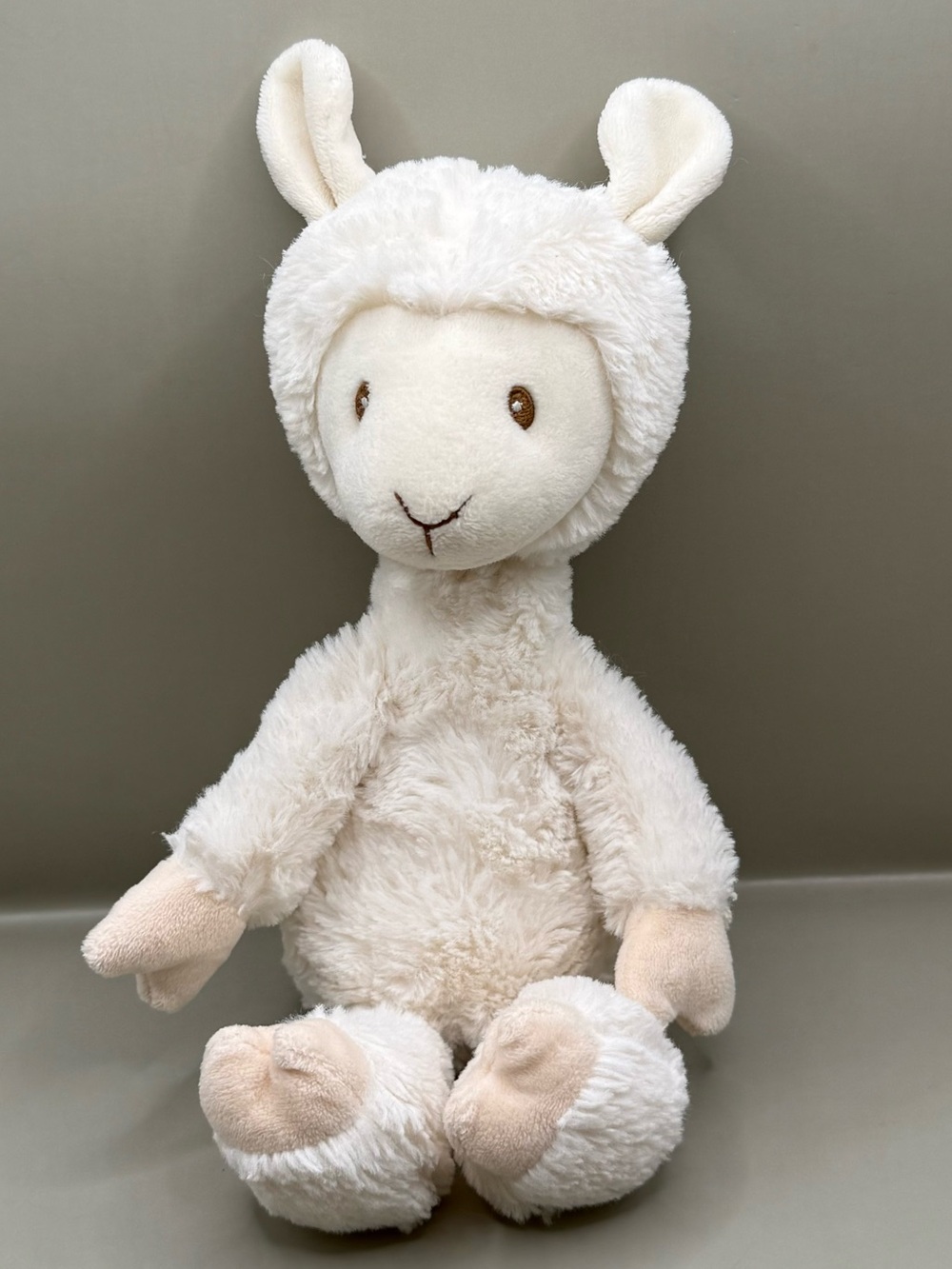 GUND Baby Toothpick Llama Cream Baby Lovey Soother Plush Stuffed Animal